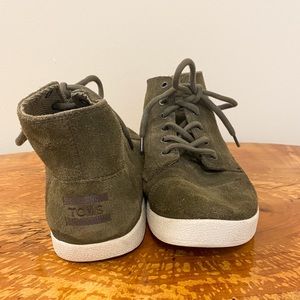 Toms Paseo Suede High Top Sneaker